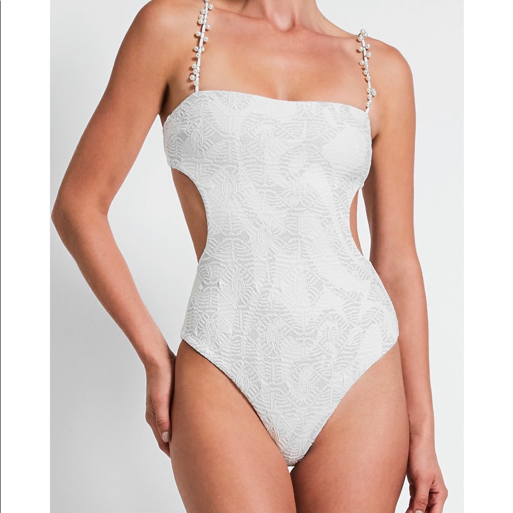 NWOT Devon Windsor bridal bathing suit